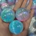 4cm Natural Pink Blue Electroplated Selenite Quartz Cat Eyeball Gypsum Crystal Ball s - Buy Online on GoSupps.com