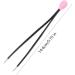 BrushesNail Tweezers Double Sided Nail Art Sticker Silicone Press Rhinestone Picker Nippers Black - Buy Online on GoSupps.com