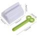 Qksky Automatic Toothpaste Squeezer Multifunction Rotate Tube Press Manual Facial Cleanser Dispenser with Seat Stand Holder Toothpaste Stand Bathroom Accessories - Buy Online on GoSupps.com