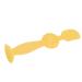 Soft Silicone Baby Butt Cream Applicator - 5.9 Inch Diaper Rash Spatula with Suction Base - Ideal for Easy Application (Yellow) - Buy Online on GoSupps.com