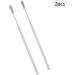 Stainless Steel Earpick Set - Spiral Earwax Removal Tool | 2pcs Ear Care Cleaner for Effective Ear Hygiene - Buy Online on GoSupps.com
