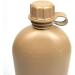 Rothco Genuine G.I. 3 Piece 1 Quart Plastic Canteen in Coyote Brown - Army Approved - Buy Online on GoSupps.com