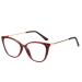 TR Frame Reading Glasses Anti Eye Strain Blue Light Blocking Fashion Computer Readers Eyeglasses Flat Light Mirror 2.50 C4