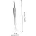 Healeved 3pcs Clip Comedone Blemish Extractor Tweezers Blackheads Zit Popping Tool Kit Stainless Steel - Buy Online on GoSupps.com