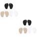 FOMIYES 6 Pairs Forefoot Pad Pinch Stickers Toe Protector Blackl Flip-Flops Gel Cushions Sandal Gel Pads Ladies for Girls Gel Insoles for Women Gel Foot Pad Pattern Foot Stickers