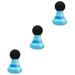Healeeved 3 pc fascia massage device power tools Portable body muscle massager Electrical tools for muscle relaxation tools for body muscle massage small pebble angel