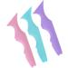 FOMIYES 12 Pcs Silicone Beauty Ruler Silicone Eyeliner Aid Eyeshadow Mascara Drawing Aid Cosmetic - Buy Online on GoSupps.com