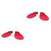 Gatuida Orthotic Insoles 2 Pairs Plantar Arch Support Foot Arch Support Insole Insoles for Plantar High Arch Support Inserts Red Arch of Foot Support Pad Men and Women