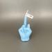 Creative Finger Shape Middle Finger Scented Candle | Funny & Unique Blue Candle for Home D cor | International Shipping Available - Buy Online on GoSupps.com