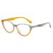 New Cat-Eye Anti Blue Light Blocking Computer Readers Anti Eyestrain Reading Glasses Eyewear Flat Light Mirror 1.00 C1