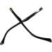 Katiak glasses tape glasses band glasses arms 1 pair of black plastic glass replacement-free-free for men and women glasses brackets glasses repair