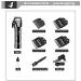 YQYBF Hair Clippers for Men Professional Hair Cutting Kit Cordless Trimmer 4 Guide Combs for Barbers and Stylists - Buy Online on GoSupps.com