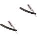 Beavorty 2-Piece Razor Set for Eyebrows & Haircuts Straight Razor for Men & Women - Buy Online on GoSupps.com