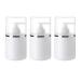 3 STK pump pum refilled Pump dispensable empty hand gel pump gel dispenser shampoo conditioner bottle hygiene liquids for bathroom cosmetics cleaning (250ml)