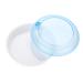 Tooth protection cosmetic tooth storage box cosmetic tooth portable rotatable dentures tooth correction holder for teeth cute storage box 2 colors (blue)