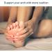 Thickened Arch Support Insoles for Plantar Fasciitis - Pain Relief Cushions for Men & Women (3 Pairs) - Adhesive Inserts for Flat Feet - Buy Online on GoSupps.com
