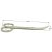 Stainless Steel Curved Eyebrow Tweezers for Women | Precision Makeup Tool for Facial Hair - Buy Online on GoSupps.com