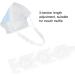 Mask Band Extension - Ear Protection Holder Pain Relief Accessories (10 pcs) - Adjustable Buckle - Pink & White - Buy Online on GoSupps.com
