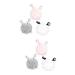 minkissy 6 Pcs Cute Loofah Bath Flower Bath Scrubber Bath Sponge Bath Puff Mens Loofah Mens Bodywash Rubbing Shower Balls Bath Foaming Balls Clean Bath Wipe Tub Bath Ball Man Foam Ball or 1 Count (Pack of 1)