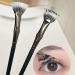 Mascara Fan Brush for Lashes Dolly Mascara Fan Brush Mascara Brush Lash Wand Brush Fan for Natural Lifted Effects and Enhance Lower Lashes (5PCS) - Buy Online on GoSupps.com