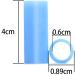 U-K Silicon Tips Cover for Stainless Steel Straws 6 mm 8Pcs Multi- Colors Soft Food Grade Silicone Straws Nozzles Reusable Cover for 1/ 4'' Wide Straws Practical & Popular - Buy Online on GoSupps.com