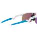 Oakley Oj9010 Resistor Rectangular Sunglasses | Polished White/Prizm Sapphire | 20 mm - Buy Online on GoSupps.com