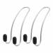 2 Pack Universal Seat Back Organizers Car Headrest Bag Hangers Strong Durable Auto Back Seat Storage Hooks (Color : B) (E)