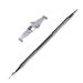 2-Piece Set Stainless Steel Ingrown Toenail Corrector Ingrown Toenail Correction Buckle Paronychia Correction Tool Repairing Nails That Grow Inward to Improve Their Shape and Reduce Pain