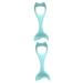 Housoutil Mutitool 2pcs Lower Wing Multifunctional Gear Gel Mascara Multi- Shape Stencil Blue Tail Aid Stencils 15X5.7CMx2pcs Bluex2pcs