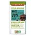 ETHIQUABLE - Dark Chocolate 72% Organic Haiti Cocoa 100G - Pack of 4