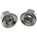 Hajxzh Bicycle Axle Nut 2pcs M10 7075 Aluminum Alloy Flange Track Hub Nut | Bike Accessories - Buy Online on GoSupps.com
