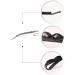 XIAOL Black Crystal Rhinestone Barrettes - Shiny Hair Pins for Women (2pcs) - Buy Online on GoSupps.com