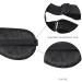 Soft Comfort Sleep Eye Mask for Men and Women - Adjustable Strap, Block Out Light for Travel, Office, Home - Black (Off White) - Buy Online on GoSupps.com