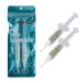 Sparkle Booster Gel Refill Teeth Whitening Gel - 2 x 5ml Pap Whitening Gel Syringes Peroxide Free Gels Made in UK - 10 to 15 Days Treatment for Sensitive Teeth