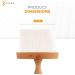 Kobe Professional Hairdressing Wooden Neck Brush - Gentle Feathery Bristles for Precision Cleaning - Lightweight and Compact Design for Professional and Home Use - Buy Online on GoSupps.com