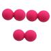 Gatuida 3st peanut ball peanut massage ball White cylinder equipment for weightlifting professional tools Party hats for adult antique photo supporters muscle soreness fitness yoga roll