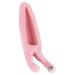NOLITOY Nose Massager Y Shaped Nose Scraper Face Massaging Tool Skin Relaxing Massager Eyes Facial Gua Sha Massager Pink