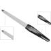Pinkee's 5 inch Stainless Steel Sapphire Nail File (3 Pack) for Fingernails and Toenails - Professional Manicure Tool - Buy Online on GoSupps.com
