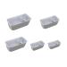 Zerodeko 5pcs Bread Toast Mold Square Bread Pan with Lid Pastry Baking Pan Cajas para Con Chocolate Toaster Pastries Chocolate Cake Loaf Pan A01 Aluminum Alloy Self Made Baking Tools
