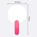Large Cute Handheld Mirror for Shaving & Makeup | Single-Sided Portable Vanity Mirror - Blue - Buy Online on GoSupps.com