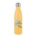 School Bus Driver Gift Thank You for Being Such an Amazing Bus Driver Appreciation Gift 500 ML Double Walled Insulated Stainless Steel Cola Bottle. (Matt Yellow)