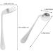 Left Handed Adaptive Utensils Set for Rehabilitation - Easy Grip Spoon and Fork Set for Disabled Elderly - Stainless Steel Self Feeding Utensils - Silver - Buy Online on GoSupps.com