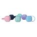 Pack of Non-Toxic Pacifier & Nipple Protector Covers - Safe Holder Containers for Babies in 6 Colors | International Shipping Available - Buy Online on GoSupps.com