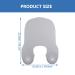 FOMIYES Hairdressing Silicone Shawl - Barbershop Hair Cutting Collar & Dye Tool | Neck Guard & Shoulder Pads - Buy Online on GoSupps.com