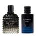 Valentine Milano for Men & Savage Extrait eau de parfum for Men Warm Masculine Scent for Daily Use Casual Men's Cologne 3.4oz/100ml (Pack of 2)