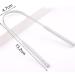1PC Steel Tongue Scraper Cleaner - Remove Tongue Coating | Best Tongue Brush for Oral Hygiene - Buy Online on GoSupps.com