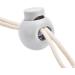 DYZD Single Hole Cord Lock Plastic Toggle Stopper for Drawstrings & Paracord (20 PCS, White) - Buy Online on GoSupps.com
