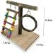 XLpeixin Bird Playground Parrot Playstand | Exercise Perch Gym Stand for Small-Medium Birds | Portable Hang Swing Toys for Parakeets, Canaries, Cockatiels - Buy Online on GoSupps.com