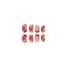 VOTACOS Short Square Nude Daisy False Press On Nails - Glossy Stick On Nails for Women - Buy Online on GoSupps.com