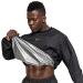 Negash Sauna Suit for Men Anti Torn Sweat Sauna Suit Lightweight Waterproof Men Sauna Suit for Boxing Exercise Fitness Black/Black 3X-Large